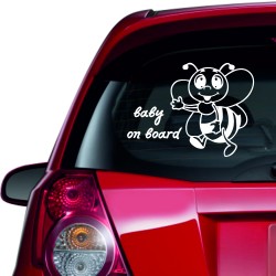 Αυτοκόλλητο αυτοκινήτου - Baby on board 48